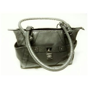 Rosetti Gray Shoulder Bag Purse